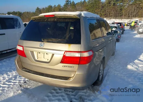 2005 Honda Odyssey Ex из США, поврежденный, VIN 5FNRL38455B068634